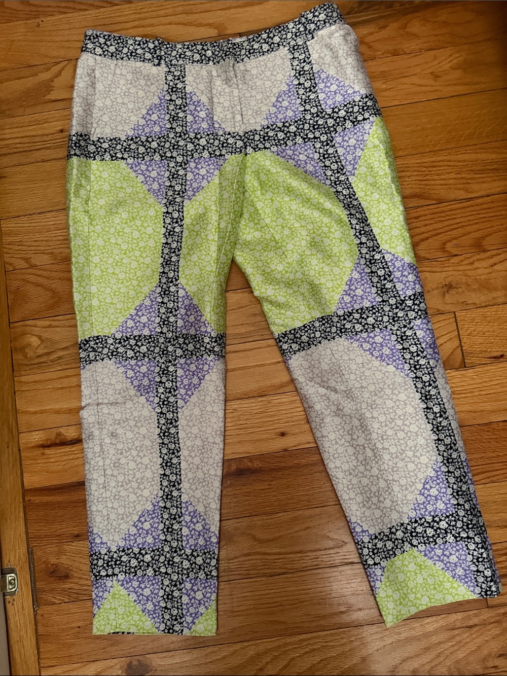 J. Crew patchwork pants